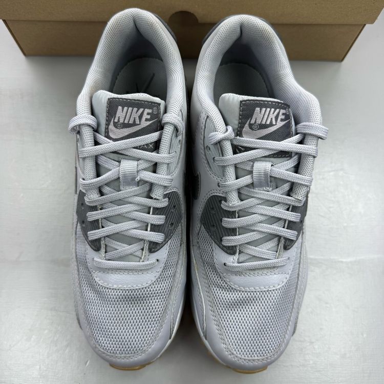 Nike Air Max 90 Size UK 4 Essential Wolf Grey Gum Women's Trainers 616730-024 image 2