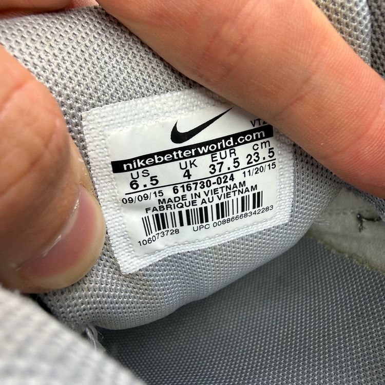 Nike Air Max 90 Size UK 4 Essential Wolf Grey Gum Women's Trainers 616730-024 image 9