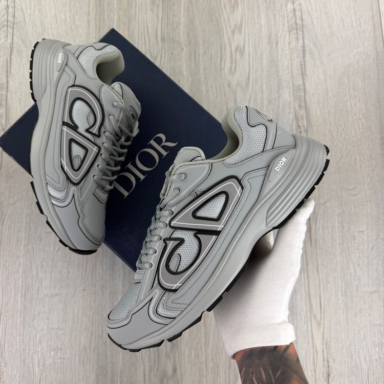 Dior B30 Men’s All Grey Trainers - 43 (Fit Uk 9) (Copy) imagen 5