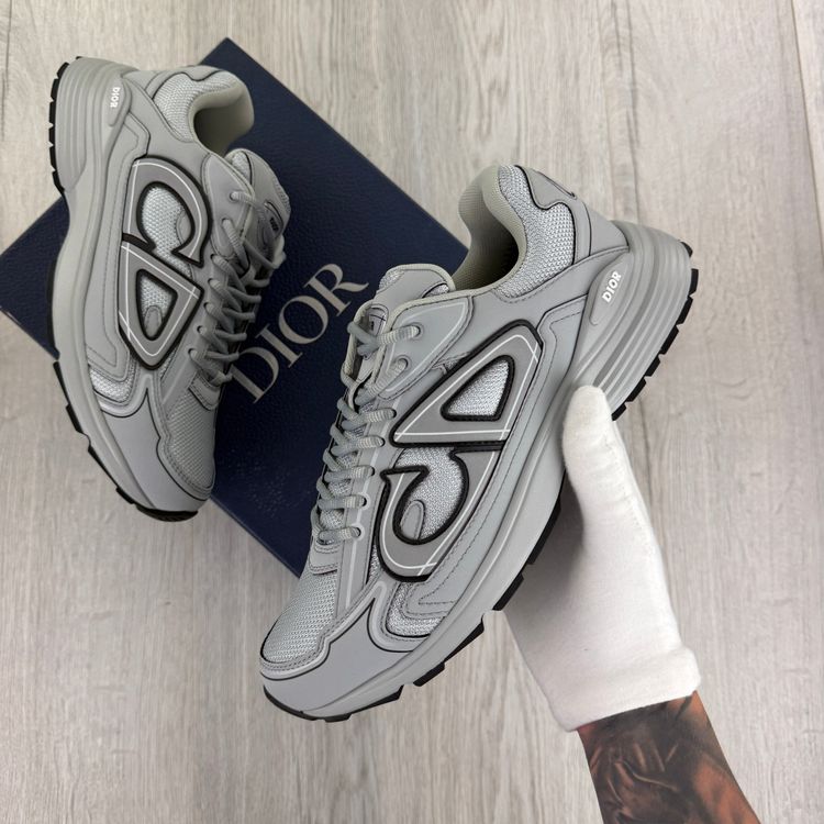 Dior B30 Men’s All Grey Trainers - 43 (Fit Uk 9) (Copy) imagen 13