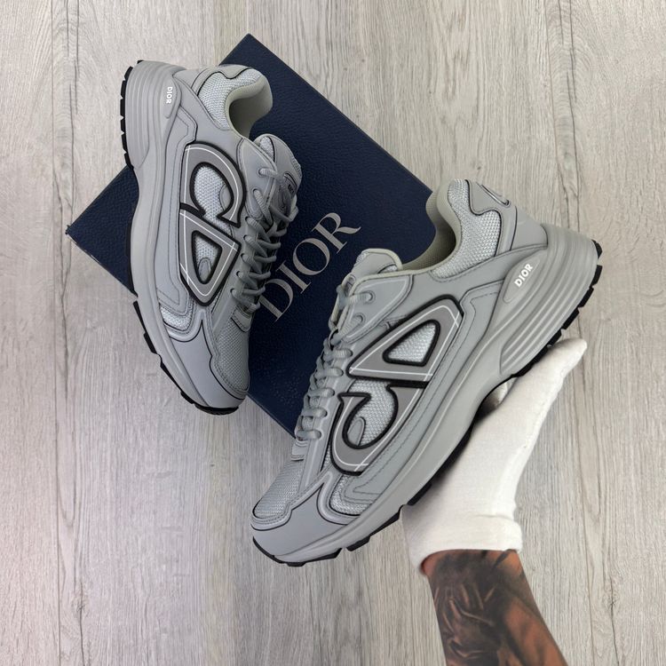 Dior B30 Men’s All Grey Trainers - 43 (Fit Uk 9) (Copy) imagen 7