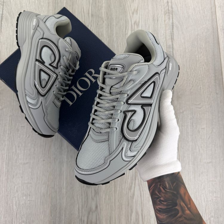 Dior B30 Men’s All Grey Trainers - 43 (Fit Uk 9) (Copy) imagen 2