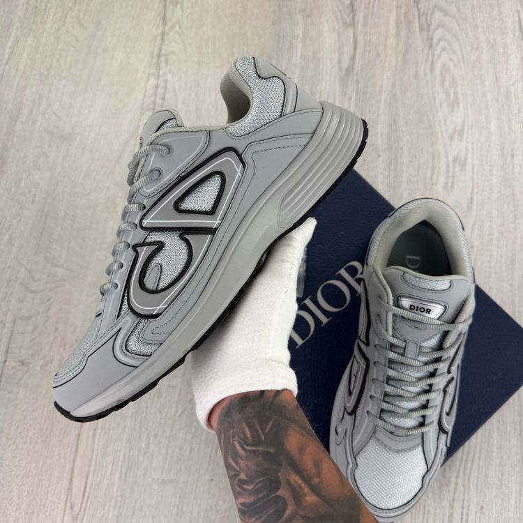 Dior B30 Men’s All Grey Trainers - 43 (Fit Uk 9) (Copy) imagen 6