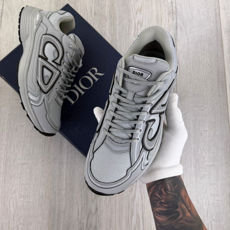 Dior B30 Men’s All Grey Trainers - 43 (Fit Uk 9) (Copy) imagen 11