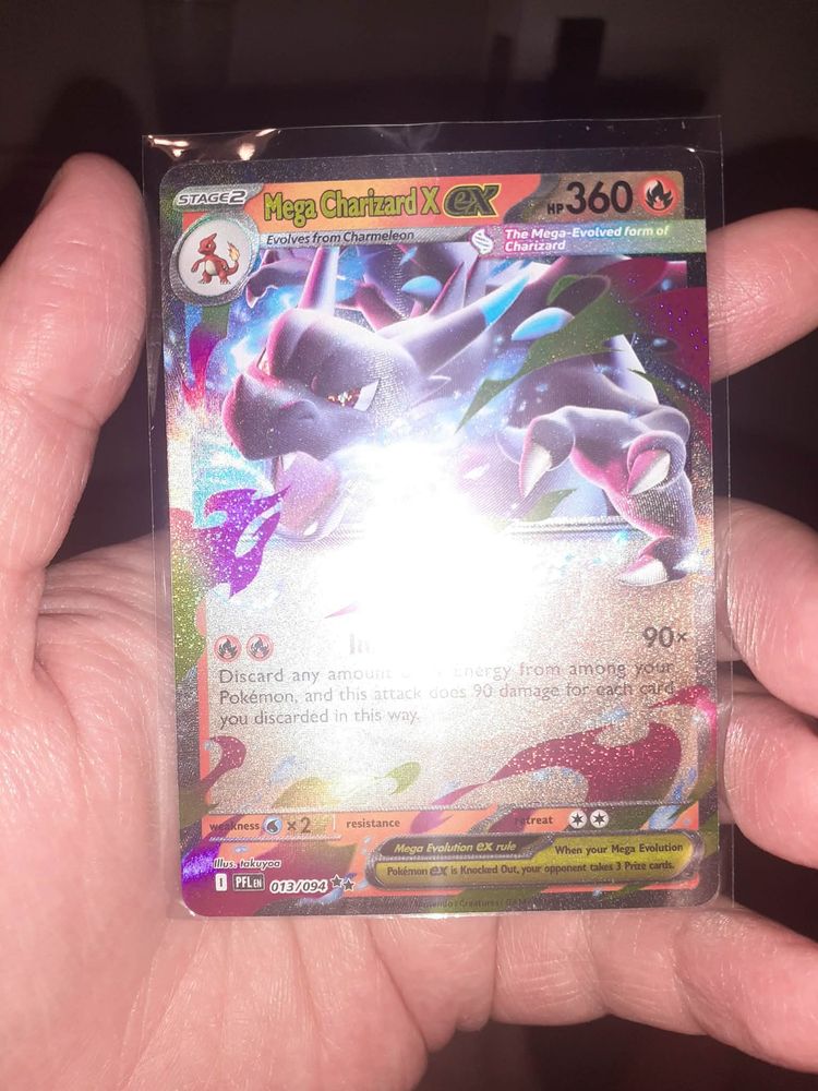 Mega Charizard X Gx Card