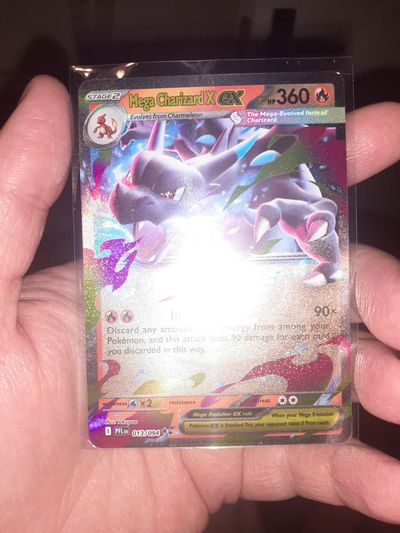 Mega Charizard X Gx Card