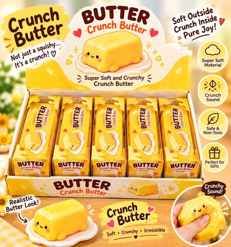 Crunch Butter Squishy Toy image 1