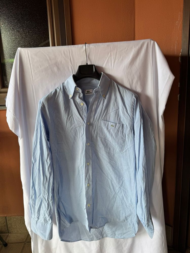 Lacoste Live Lacoste Light Blue Button-Up Shirt product image