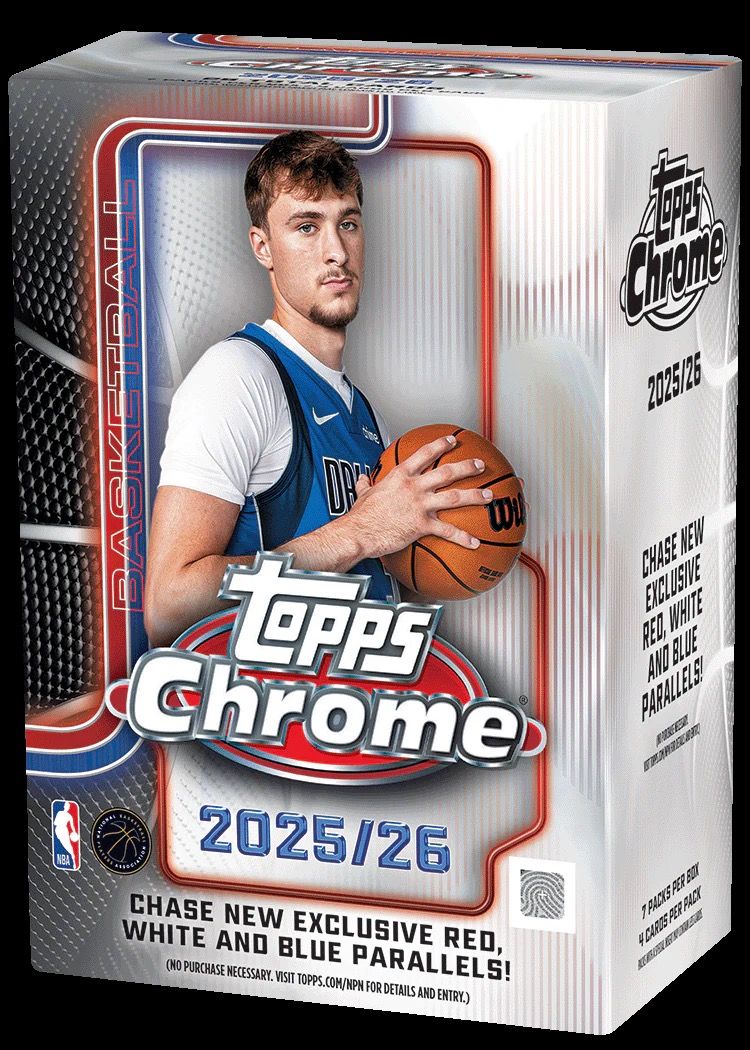 Topps Topps Chrome Basketball Card Box 2025/26 product image
