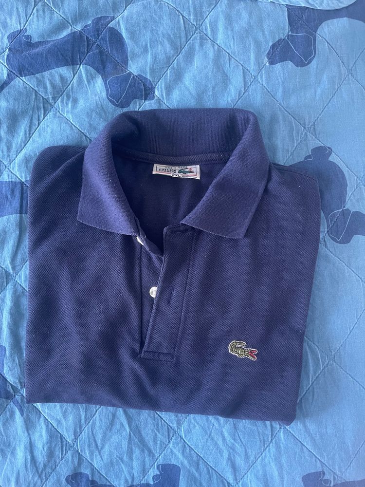 Lacoste Navy Blue Polo Shirt image 4