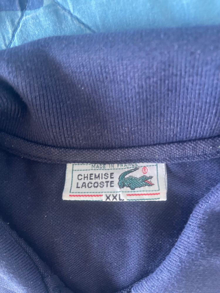 Lacoste Navy Blue Polo Shirt image 3