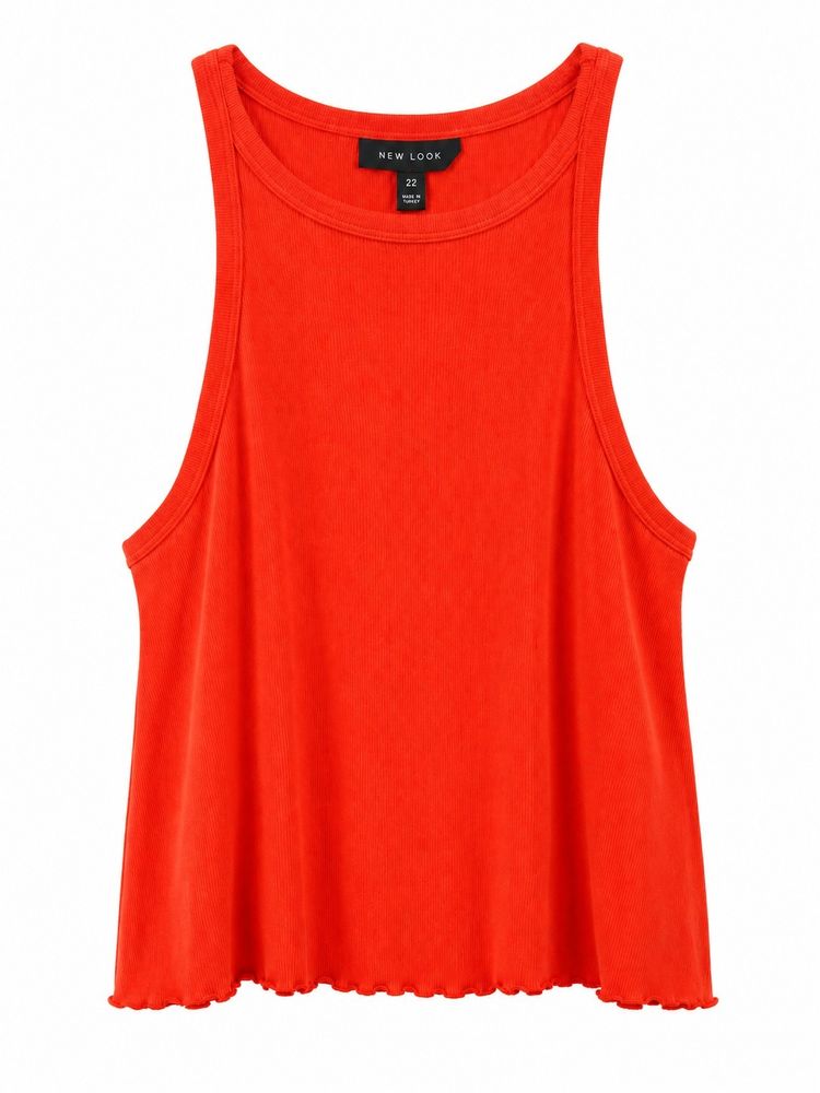 New Look Item 67  New Look Red Sleeveless Crop Top product image