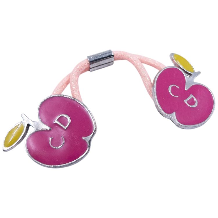 Vintage Dior Apple Charm Hair Tie image 2