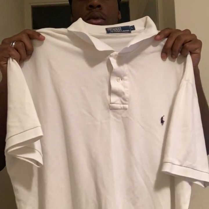 Polo polo ralph lauren white size L product image