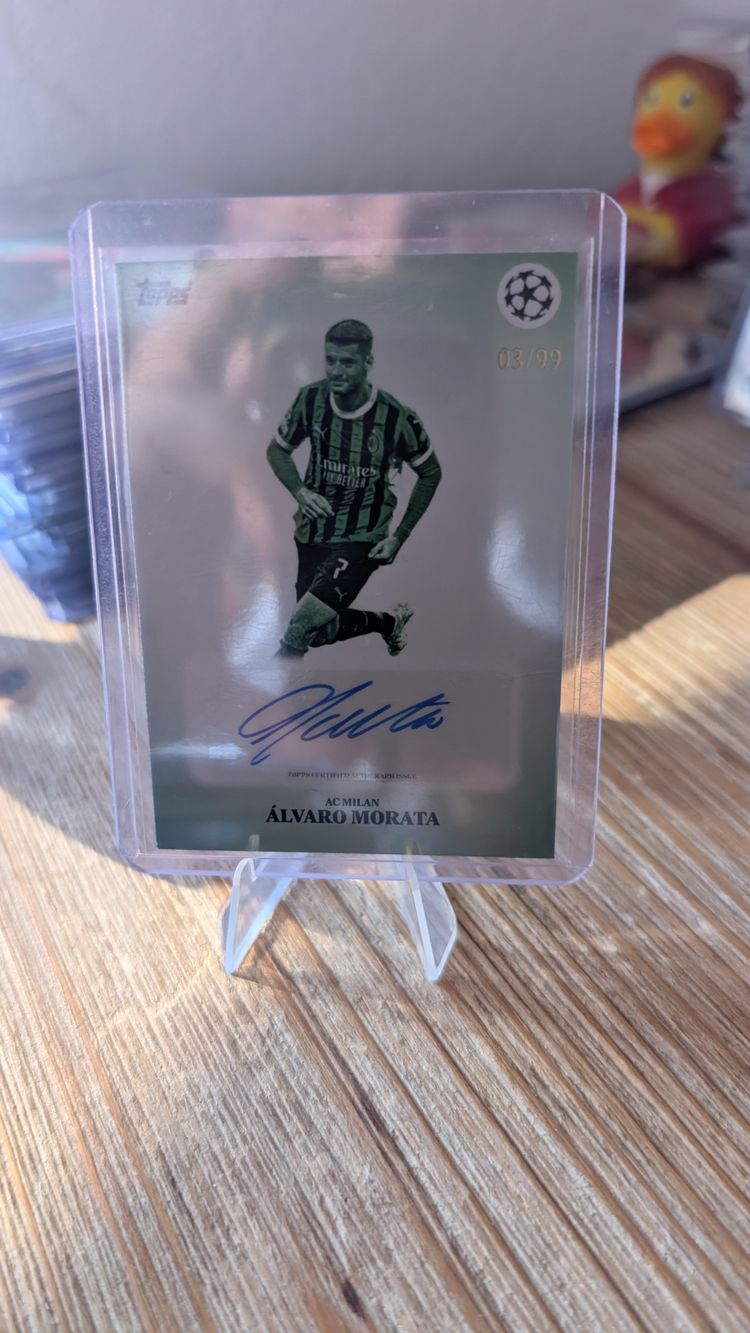 Álvaro Morata Auto /99 Milan AC