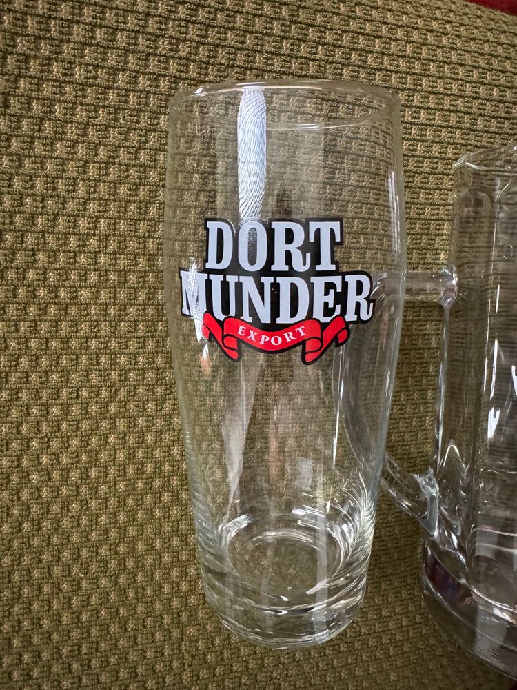 Dortmunder Export Beer Glass jedna 8zł lub zestaw