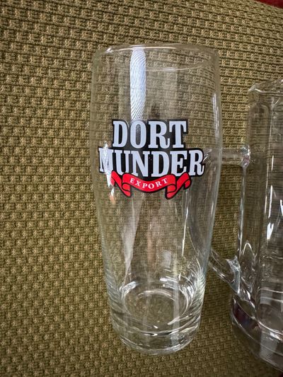 Dortmunder Export Beer Glass jedna 8zł lub zestaw