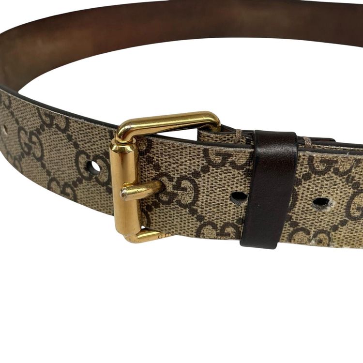 Gucci GG Supreme Tiger Print Belt obraz 2
