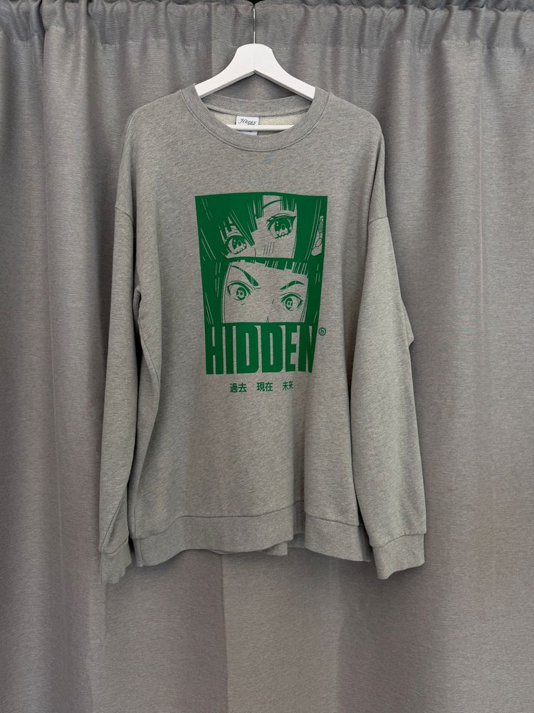 Hidden NY Anime Crewneck Grey 