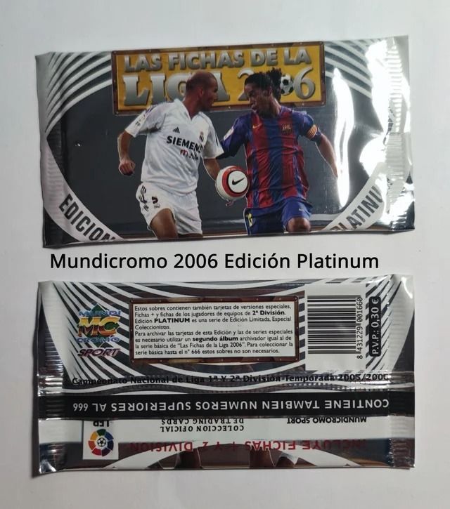 SOBRE Mundi Cromo Panini 2006