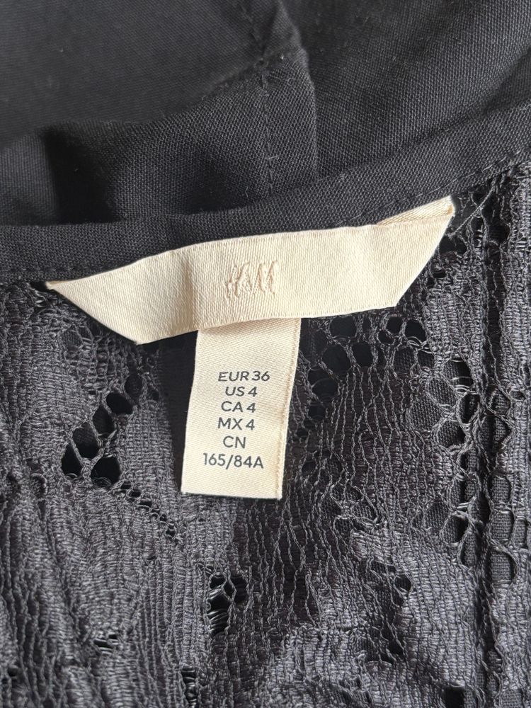 Black Lace Detailed Corset Top image 3