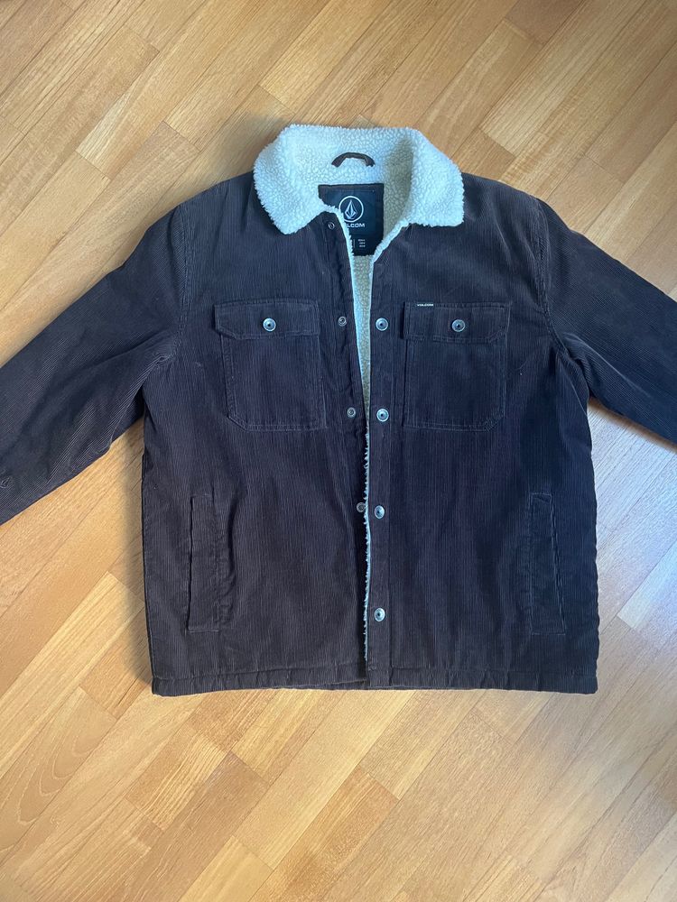 Volcom Brown Sherpa Jacket