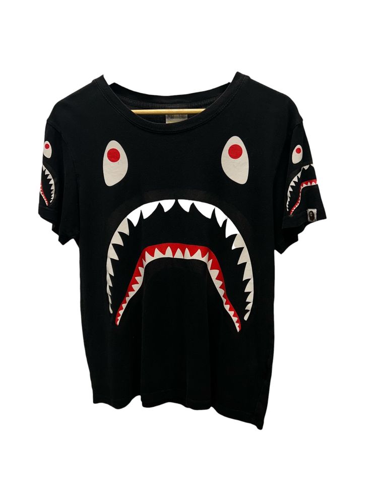 Bape Graphic T-Shirt With Face Design