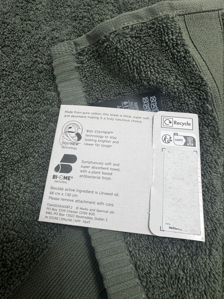 M&S Home Super Soft Bath Towel obraz 2