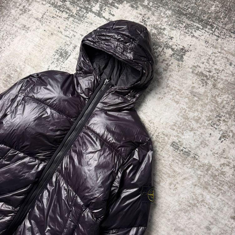 Stone Island Pertex Quantum Y Hooded Down Puffer Jacket (L) image 6
