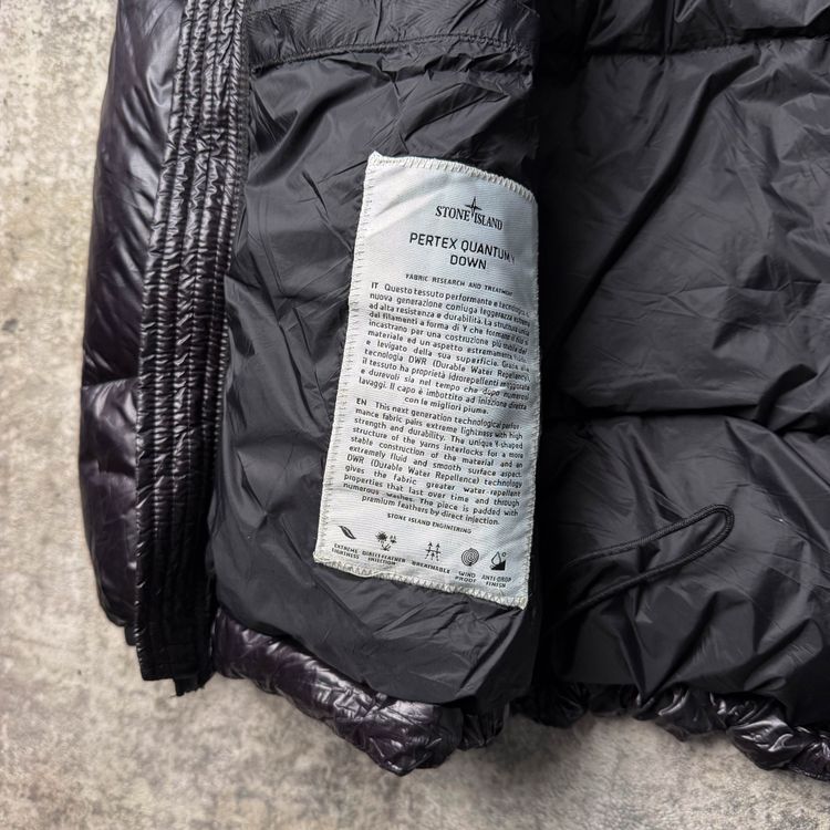 Stone Island Pertex Quantum Y Hooded Down Puffer Jacket (L) image 8