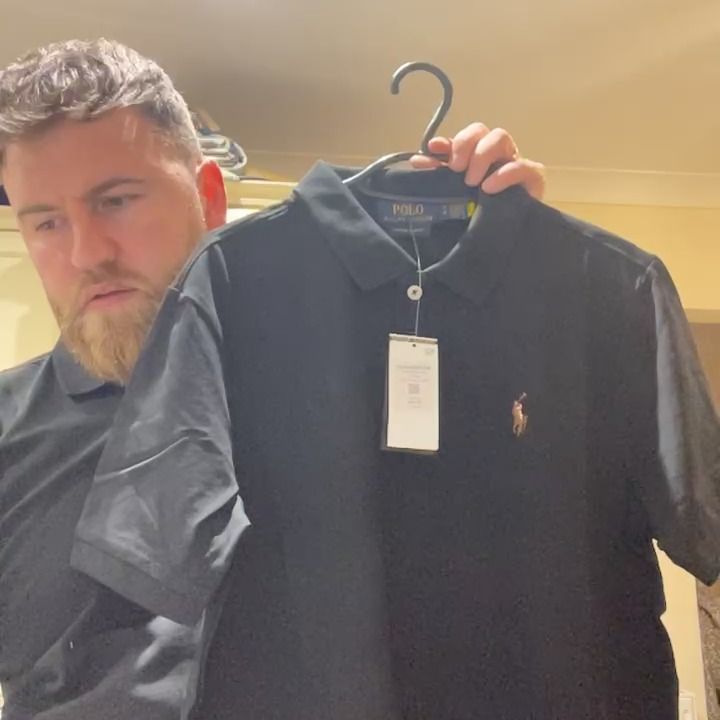 RLX Ralph Lauren RALPH LAUREN BLACK POLO BNWT  product image
