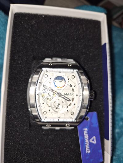 Mark Fairwhale Automatic Tourbillon moonphase Wristwatch 4