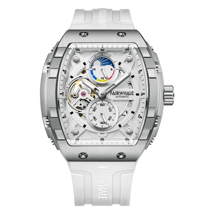 Mark Fairwhale Automatic Tourbillon moonphase Wristwatch
