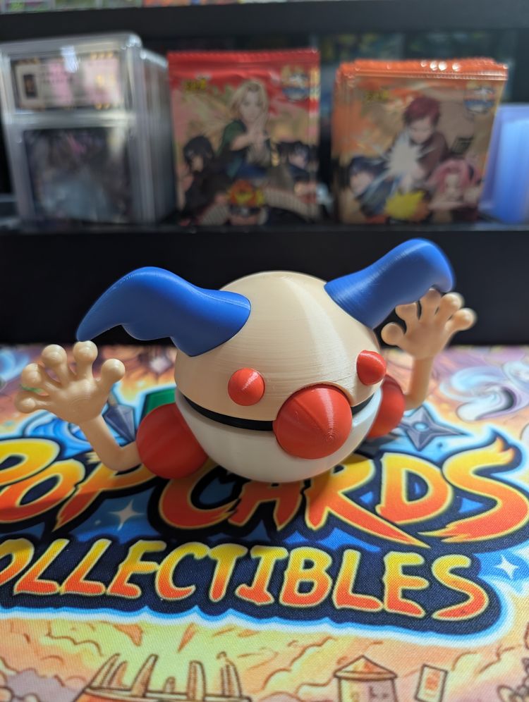 3D PRINTED MR MIME POKEBALL