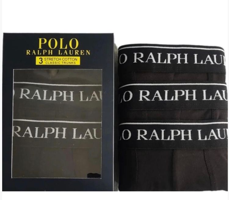 Polo Ralph Lauren Men'S Stretch Cotton Classic Trunks 3-Pack obraz 2