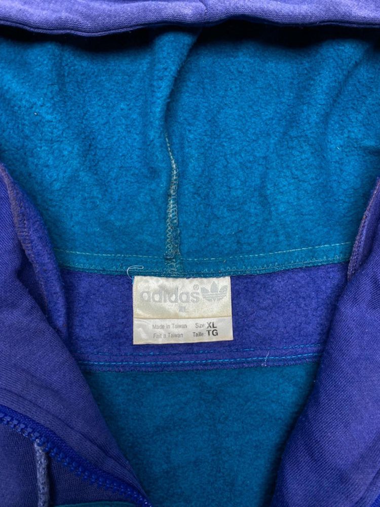Vintage Adidas Women's Hoodie Sweatshirt obraz 10