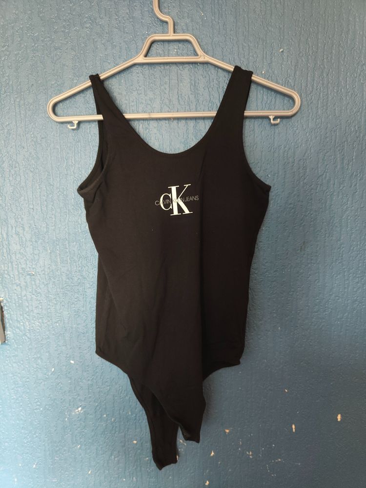 Calvin Klein Jeans Black Bodysuit