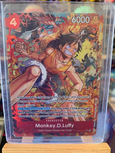 One Piece TCG Monkey D. Luffy OP16-015