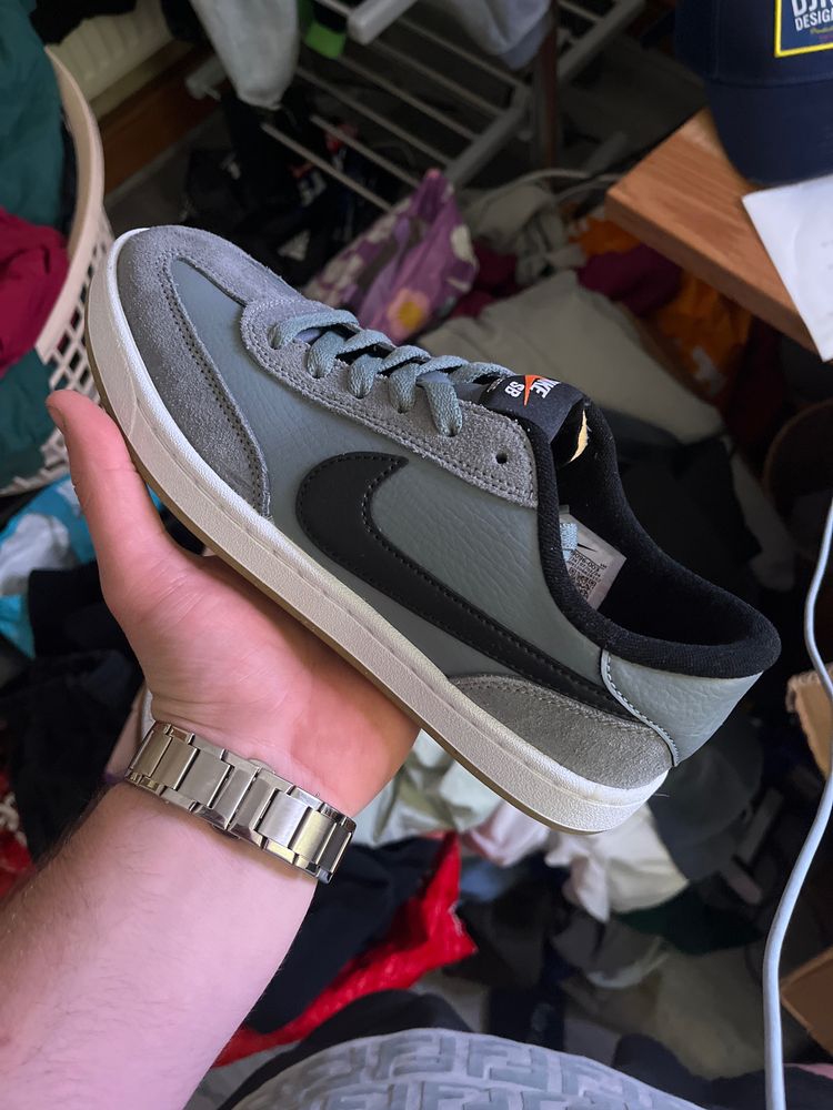 Nike Grey And Black Sneaker