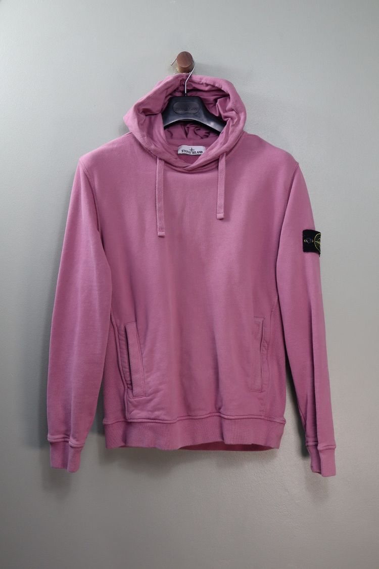 Stone Island Pink Hoodie imagen 5