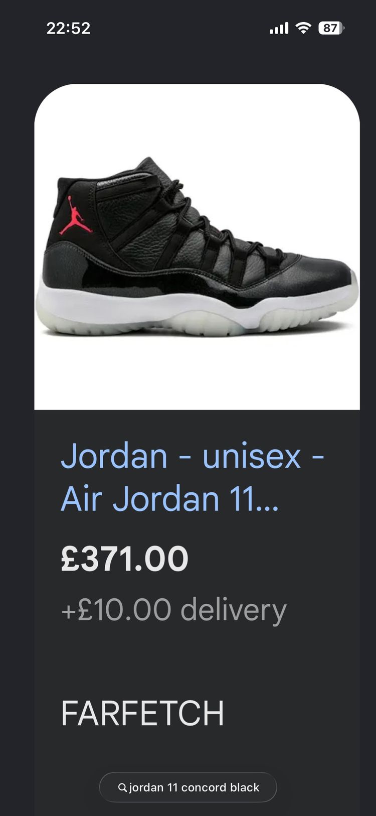 Jordan Air Jordan 11 Sneakers product image