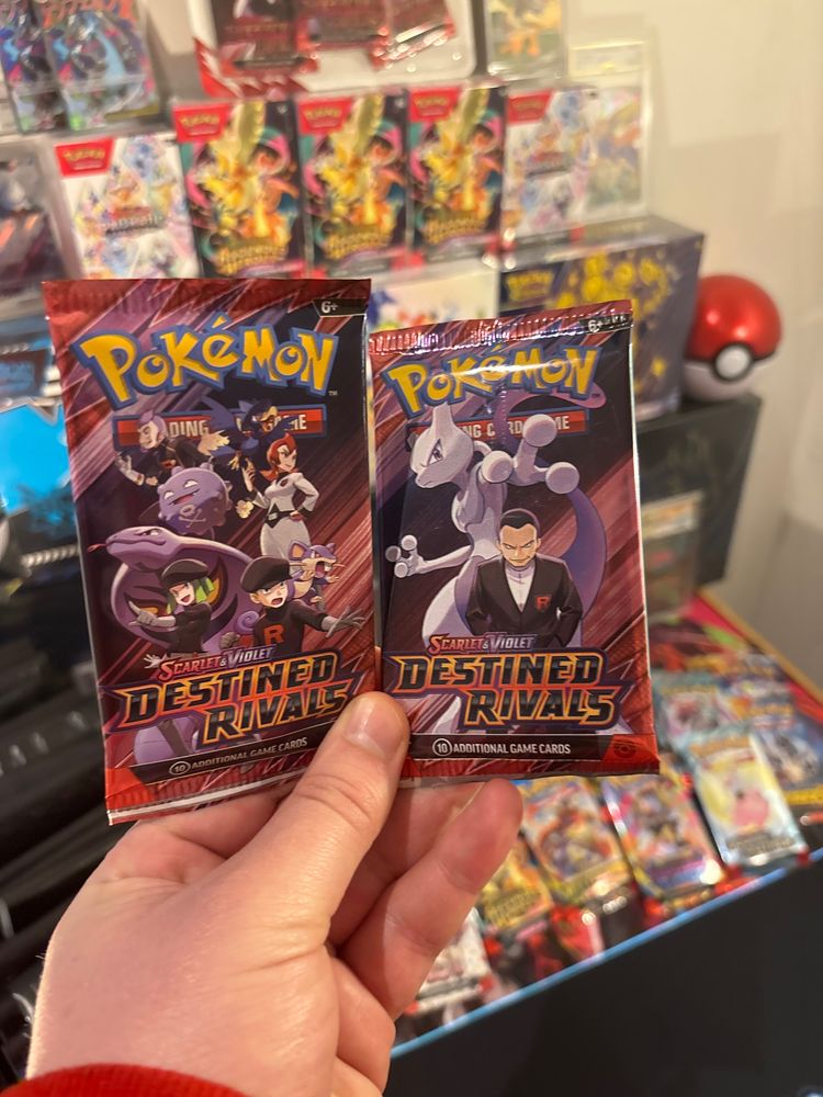 2x Destined Rivals Booster Packs