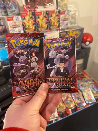 2x Destined Rivals Booster Packs