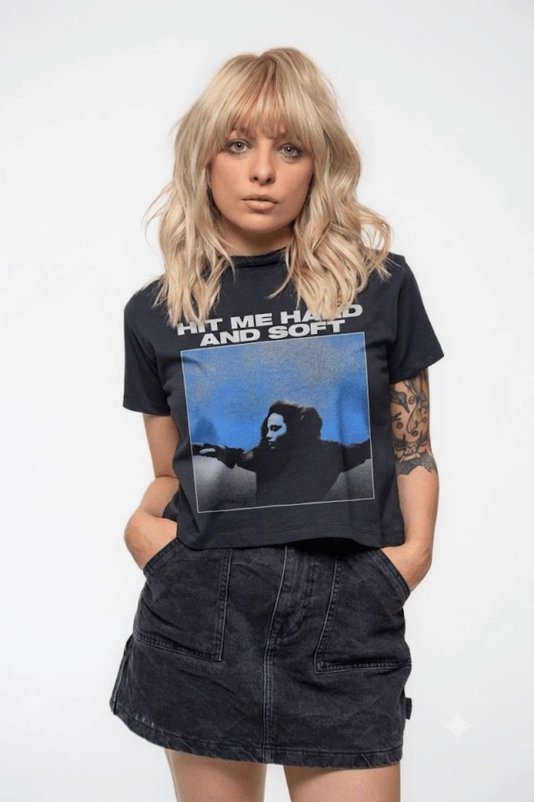 Billie Eilish HMHAS Tracklist Crop Top image 1