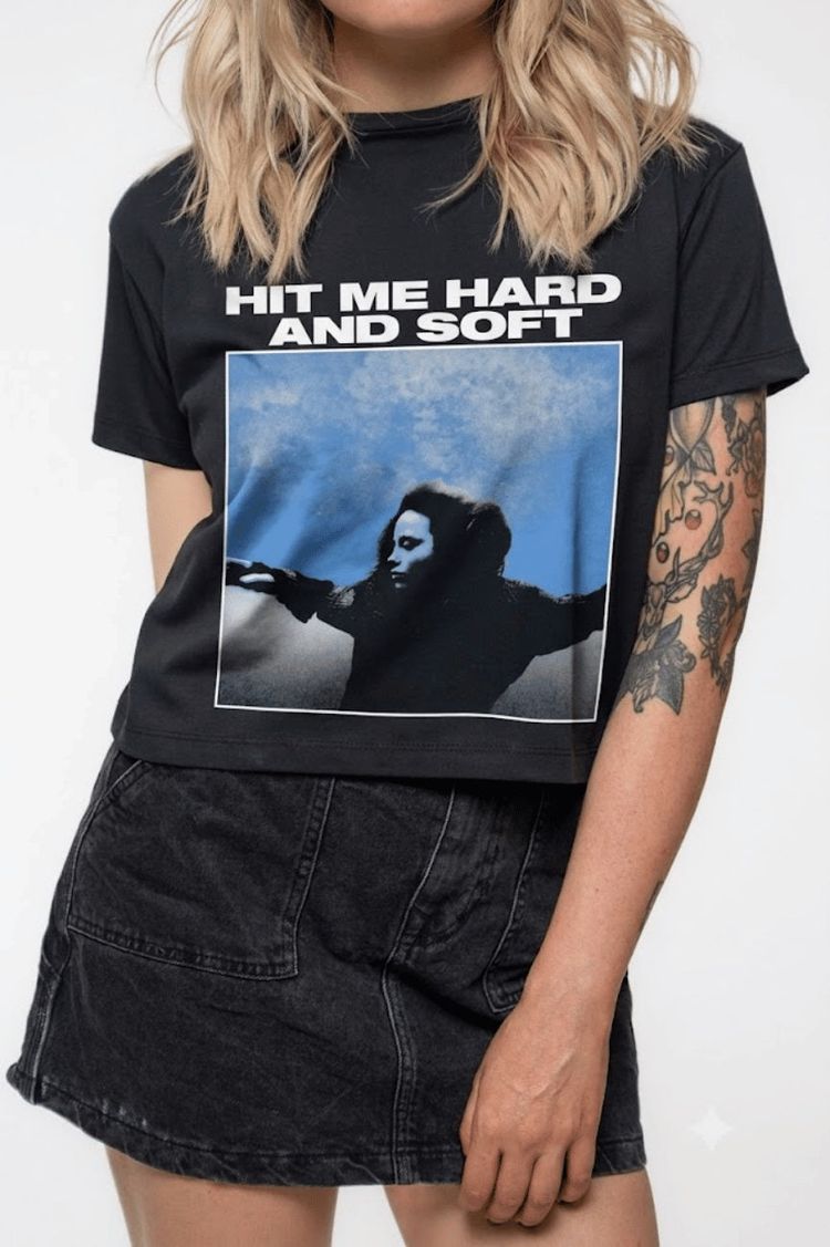 Billie Eilish HMHAS Tracklist Crop Top image 5