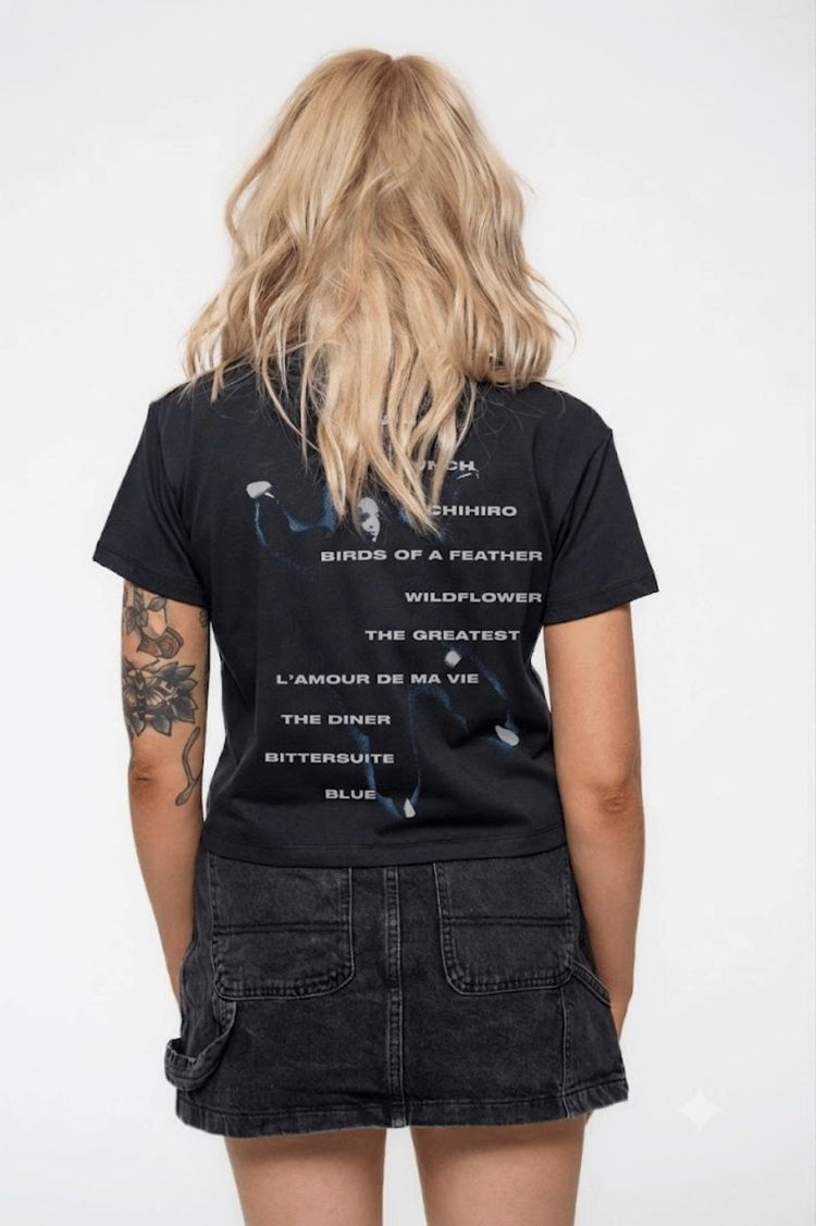 Billie Eilish HMHAS Tracklist Crop Top image 6