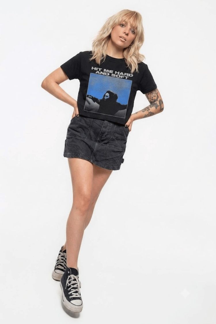 Billie Eilish HMHAS Tracklist Crop Top image 3