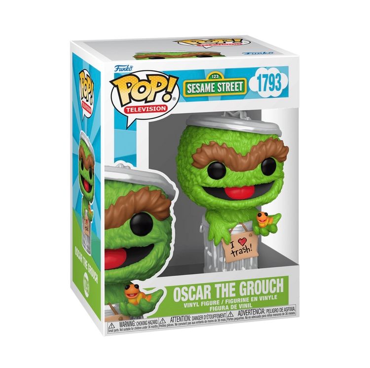 Funko Pop Sesame Street Oscar The Grouch Vinyl Figure