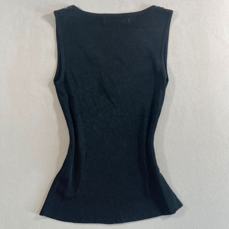 Laetitia Star Black Sleeveless Top With Embellishments imagen 4