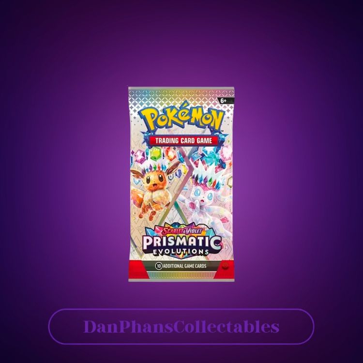Pokémon Prismatic Evolutions Booster Pack